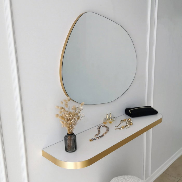 Hanah Home Espejo Gusto Dorado Hanah Home Espejo Gusto Dorado